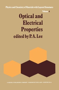 Enlarge image Cover: Optical and Electrical Properties - Kluwer Academic Publishers