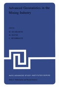Cover: Advanced Geostatistics in the Mining Industry - Springer