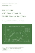 Cover: Structure and Evolution of Close Binary Systems - Kluwer Academic Publishers