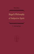 Cover: Hegel's Philosophy of Subjective Spirit / Hegels Philosophie des Subjektiven Geistes - Springer
