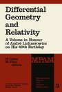 Cover: Differential Geometry and Relativity - Springer