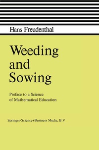 Enlarge image Cover: Weeding and Sowing - Kluwer Academic Publishers