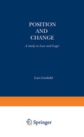 Cover: Position and Change - Kluwer Academic Publishers