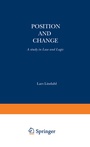 Cover: Position and Change - Springer