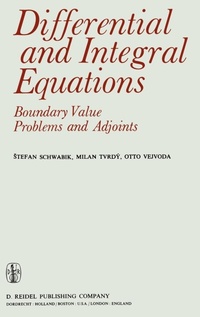 Abbildung von: Differential and Integral Equations: Boundary Value Problems and Adjoints - Kluwer Academic Publishers