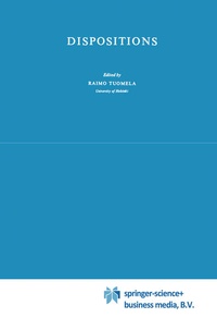 Enlarge image Cover: Dispositions - Springer