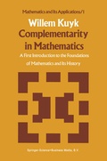 Cover: Complementarity in Mathematics - Kluwer Academic Publishers