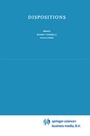 Cover: Dispositions - Springer