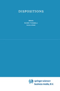 Enlarge image Cover: Dispositions - Springer
