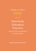 Cover: Mental Health: Philosophical Perspectives - Kluwer Academic Publishers