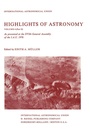 Cover: Highlights of Astronomy - Kluwer Academic Publishers
