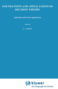 Enlarge image Cover: Foundations and Applications of Decision Theory - Springer