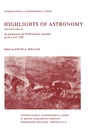Cover: Highlights of Astronomy - Springer