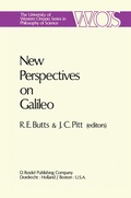 Cover: New Perspectives on Galileo - Springer