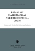 Cover: Essays on Mathematical and Philosophical Logic - Kluwer Academic Publishers