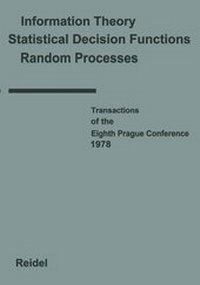 Abbildung von: Transactions of the Eighth Prague Conference - Kluwer Academic Publishers
