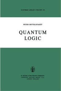 Enlarge image Cover: Quantum Logic - Kluwer Academic Publishers