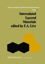 Cover: Intercalated Layered Materials - Springer