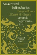 Cover: Sanskrit and Indian Studies - Kluwer Academic Publishers