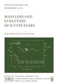 Cover: Mass Loss and Evolution of O-Type Stars - Kluwer Academic Publishers