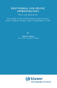 Enlarge image Cover: Polynomial and Spline Approximation - Springer