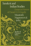 Cover: Sanskrit and Indian Studies - Springer