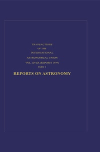 Abbildung von: Reports on Astronomy - Kluwer Academic Publishers