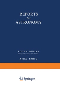 Abbildung von: Reports on Astronomy - Kluwer Academic Publishers