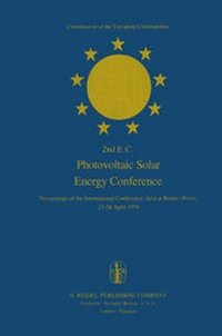 Enlarge image Cover: 2nd E.C. Photovoltaic Solar Energy Conference - Springer
