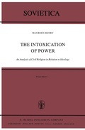 Cover: The Intoxication of Power - Springer
