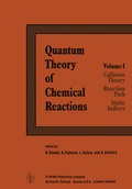 Cover: Quantum Theory of Chemical Reactions - Springer