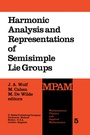 Cover: Harmonic Analysis and Representations of Semisimple Lie Groups - Springer