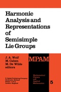 Cover: Harmonic Analysis and Representations of Semisimple Lie Groups - Springer