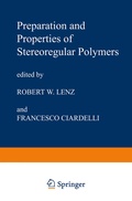 Bild: Preparation and Properties of Stereoregular Polymers - Kluwer Academic Publishers