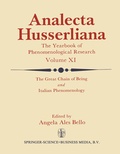 Cover: The Great Chain of Being and Italian Phenomenology - Springer