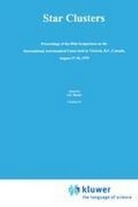 Abbildung von: Star Clusters - Kluwer Academic Publishers