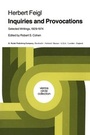 Cover: Inquiries and Provocations - Kluwer Academic Publishers