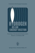 Cover: Hydrogen as an Energy Vector - Springer