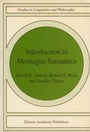Cover: Introduction to Montague Semantics - Kluwer Academic Publishers
