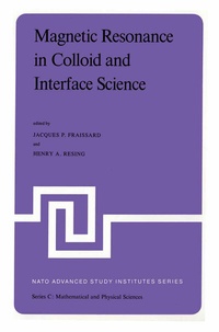 Abbildung von: Magnetic Resonance in Colloid and Interface Science - Springer
