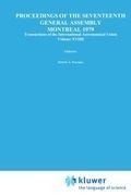 Cover: Transactions of the International Astronomical Union, Volume XVIIB - Kluwer Academic Publishers