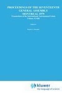 Abbildung von: Transactions of the International Astronomical Union, Volume XVIIB - Kluwer Academic Publishers