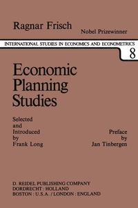 Enlarge image Cover: Economic Planning Studies - Kluwer Academic Publishers