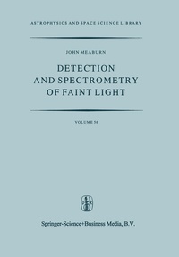 Abbildung von: Detection and Spectrometry of Faint Light - Kluwer Academic Publishers