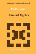Cover: Universal Algebra - Kluwer Academic Publishers