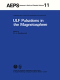 Cover: ULF Pulsations in the Magnetosphere - Springer