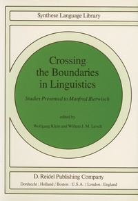 Abbildung von: Crossing the Boundaries in Linguistics - Kluwer Academic Publishers