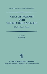 Abbildung von: X-Ray Astronomy with the Einstein Satellite - Springer