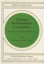 Cover: Crossing the Boundaries in Linguistics - Springer