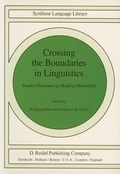 Cover: Crossing the Boundaries in Linguistics - Springer